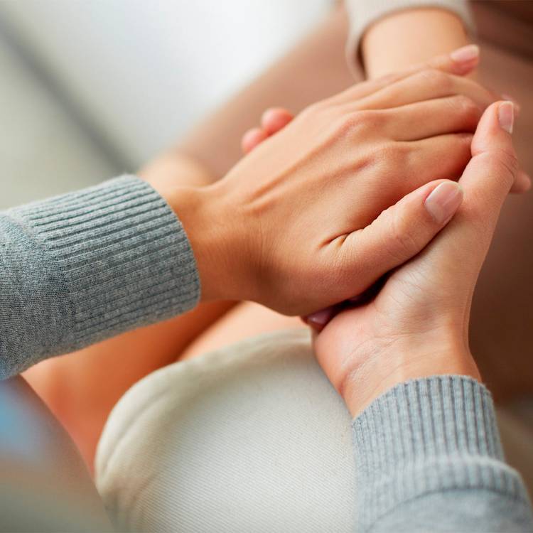 Helping hands concept