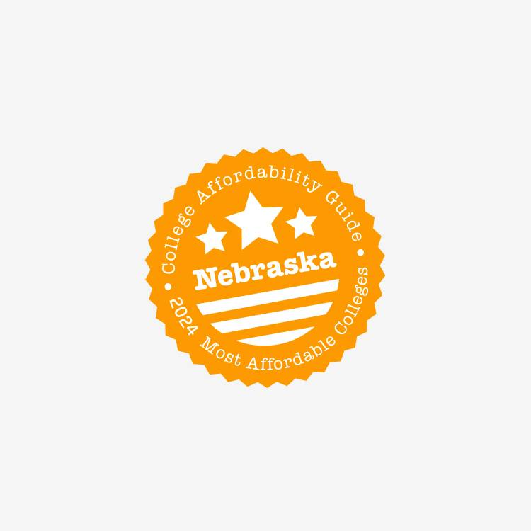 Most Affordable College or University award badge