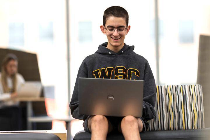 A young student at WSC