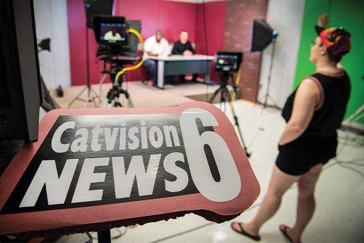 WSC students film Catvision 新闻