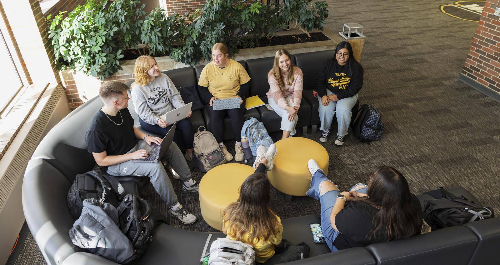 WSC students gather in the Student Center